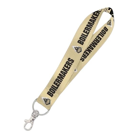 Purdue Boilermakers Wincraft NCAA 1" Lanyard Key Strap - Picture 2 of 5